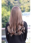 #ブリーチあり #ベージュ #ミルクティー #ブラウンベージュ