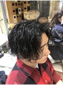波巻きパーマ【新大久保　新宿】