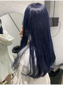 【breach color/navy color/navy blue/ロング】