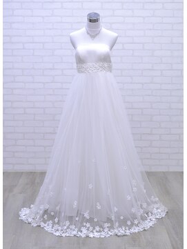 プレスト ベル 三宮 駅前店(Presto belle) 【プレストベル】ウェディングドレスレンタル　WD-E003