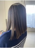 【nakajima】ハイライト×グレージュ