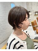 【畑中正敏】丸みショート/小顔ショート/ひし形ショート