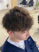 フーチー クーチー ヘッド ショップ 曽根本店(FUCHI KUCHI head shop)&nbsp;@fuchi_kuchi.okada[梅田豊中/波巻きパーマ/メンズカット/眉毛］