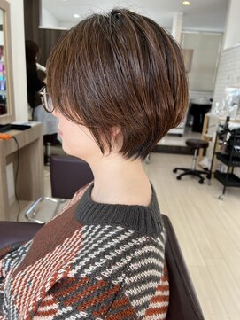 ルエクラ(Le e'clat) ブラウン×ショート