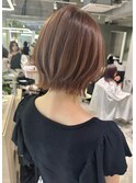 レイヤーカット レイヤーボブ くびれヘア くびれボブ