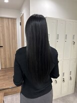 アンビシャス 久米川(ambitious) 赤み消し透明感カラー暗めカラーネイビーブルーブラック