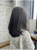 艶髪/透明感カラーカラー/グレージュ/髪質改善/清澄白河/錦糸町