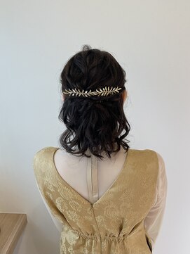 ラ ブランシュ 大宮(La Blanche) ハーフアップ