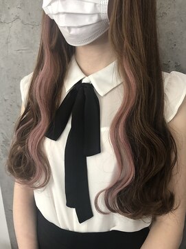 ルーツアイリー 心斎橋(ROOTS IRIE) 20代30代大人可愛いエクステグレージュピンクベージュ