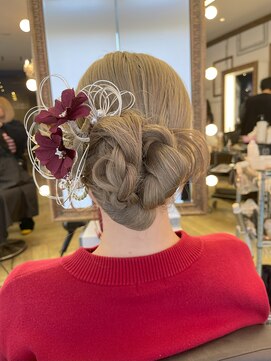 コワファースト 大分(COIFF1RST) かちもり！成人式ヘアセット