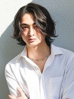 アフロート ディル(AFLOAT D'L)&nbsp;ミディアムスパイラルパーマツーブロック束感モテる長め