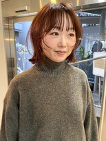 パープル(PURPLE)&nbsp;レイヤーボブ/ショートヘア/マッシュボブ/ショートボブ