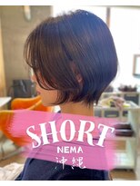 アトリエ エス atelier es HAIRDESIGN&nbsp;ひし形シルエット/ひし形ショート/上品ショート/大人ショート