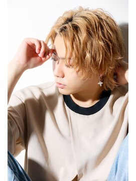 ユーフォリア 渋谷グランデ(Euphoria SHIBUYA GRANDE) ヘアカラー抜きっぱなし　ブリーチデザインk