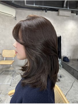 ネアー 新潟(NEER) 韓国ヘア/顔まわりカット/レイヤーカット/韓国[新潟駅/万代]