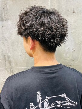 ソレイユ バイ アルフレッド(SOLEIL by alfRed) 《スパイラルパーマ》ツーブロック/センターパート/メンズパーマ