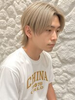 ヘアサロン エフ 渋谷(F) #メンズウルフ#メンズカット#ブリーチ