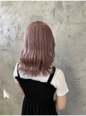 ハイトーンカラー/ペールピンク
