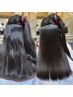 カット＋リタッチ縮毛矯正＋髪質改善トリートメント☆通常27980