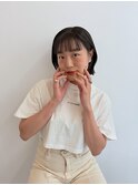 トレンドオン眉バング
