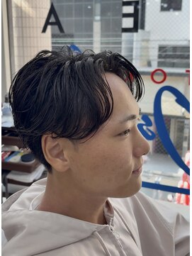 オーシャントーキョー 大阪(OCEAN TOKYO) ビジネスヘア就活ミディアムメンズレイヤーカットメンズ