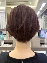 アルテヘアー(arte HAIR)&nbsp;【arteHAIR】ショートボブ/丸みショート/ピンクブラウン/ピンク