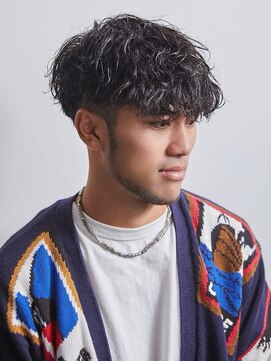 メンズ サロン ドット トウキョウ 町田店(men's salon dot. tokyo) 【小杉澪生】波巻きパーマ　〔町田/メンズカット/メンズパーマ〕