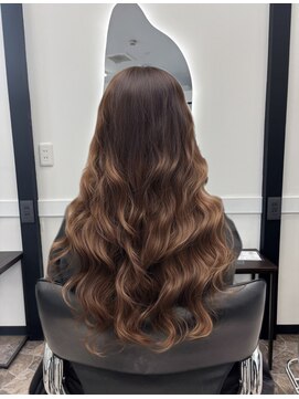 ロア 熊本(LOA) コテ巻き風パーマ　32ミリ風