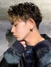 【新規】メンズカット+選べるパーマ+Ｗカラー￥15000#メンズカット#パーマ