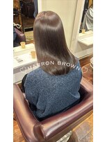 アズーア ヘアーアンドスパ(azure hair&spa)&nbsp;マロンブラウン/ブリーチなし/横浜/白髪ぼかし