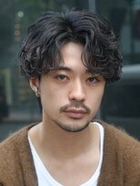 フィフスパーク(fifth PARK) 渋谷ルーズパーママッシュシャドウパーマウルフセンターパート