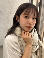 美容室 ビ フェスカ(B FESCA)&nbsp;#カーキグレージュ#ワイドバング#透明感カラー