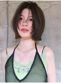 韓国ボブレイヤーボブ渋谷タッセルボブお洒落なレイヤーカット