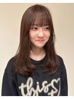 メゾンシアー(Maison Sheer)&nbsp;ショコララベンダー / レイヤーカット / 顔周りカット