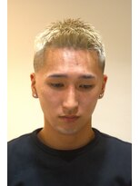フリーク バーバーショップ 都島店(FREAK BARBER SHOP)&nbsp;MEN’S HAIR/フェザーアップ/ハイトーンカラー