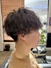 【☆平日クーポン☆白髪染めOK】メンズカット+カラー+眉カット￥ 10800→10000