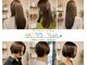 ヘアーズ ラッシュの写真/気になる白髪を自然にカバー。大人女性の魅力を引き出す、上品なグレイカラーをご提案します。