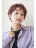 79. 髪質改善カラーエステ/ショートマッシュ/グレージュ