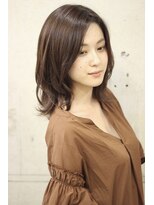 アンドヘアー 西葛西(&-HAIR)&nbsp;&-hairのくびれソフトウルフ☆ミディアム