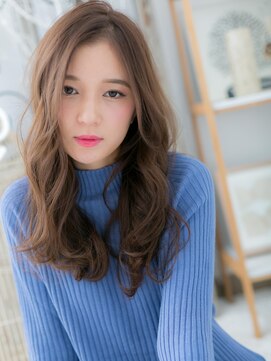 モッズヘア 越谷(mod's hair) *mod's越谷*アシンメトリーで小顔★フェザーロングa!