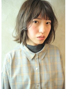 カフネ(CAFUNE) gray khaki ベイリーフボブ