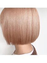 シャンプー ひろせ店(SHAMPOO)&nbsp;ほんのり淡いピンクのハイトーンカラー