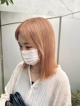 ヘアーデザイン アルエ(HAIR×design ARUE) 【YUGO】オレンジベージュ