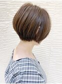 【morio】札幌ショート　大人かわいい丸みショートボブ
