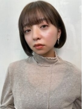 エクラート 大宮店(ECLART) ミニボブ×オリーブベージュ/髪質改善