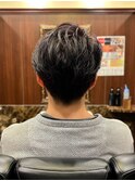 ビジネスツーブロック/パーマ/73/メンズヘア/パートスタイル