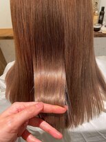 ムーン(moon) 11月#ロングヘア#グレージュカラー#ボブウルフ#ココアベージュ