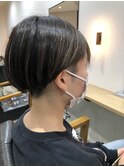 刈り上げマッシュショート
