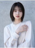 前髪あり内巻きボブ20代30代40代【AIN.表参道】川原大地