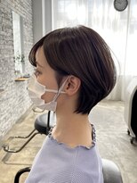 クロト(Clotho) ショートカット/髪質改善縮毛矯正白髪ぼかしレイヤーカラーボブ